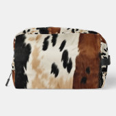 ウエスタンクリームタンブラウンブラック女性のカーボーイコウィド ドップキット (裏面)