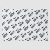 ウエスタングラードキャップと卒業証書 薄葉紙 (正面)