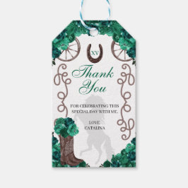 ウエスタングリーンバラランチェロキンセアニェラギフトラベル ギフトタグ