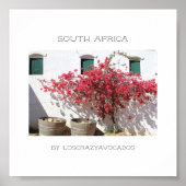 ウエスタンケープワインファーム建物シティスケープ ポスター (正面)