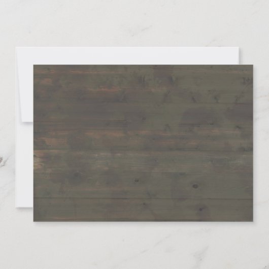 ウエスタンサボテンブライダルシャワー招待状 招待状 (裏面)