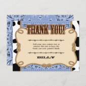 ウエスタンサンキューカード ポストカード (正面/裏面)