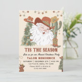 ウエスタンサンタチスザシーズンクリスマスパーティー 招待状 (スタンド正面)