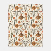 ウエスタンシックフリースブランケット フリースブランケット (正面)