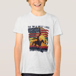 ウエスタンシャツのメンズ、メンズウエスタンシャツ、メンズ・ウエ トライブレンドＴシャツ