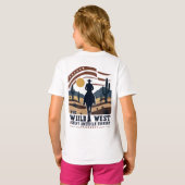 ウエスタンシャツのメンズ、メンズウエスタンシャツ、メンズ・ウエ Tシャツ (裏面フル)