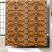 ウエスタンシャワーカーテンスタイル2 シャワーカーテン