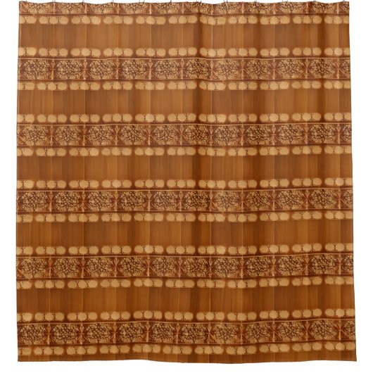 ウエスタンシャワーカーテンスタイル9 シャワーカーテン (正面)