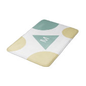 ウエスタンジオクモダントリックパステルシック バスマット (アングル)