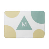 ウエスタンジオクモダントリックパステルシック バスマット (正面)