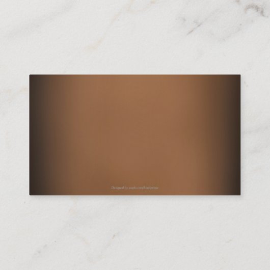 ウエスタンスタイルギャロピンホース&カウボーイ 名刺 (裏面)