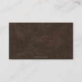 ウエスタンスタイルギャロピンホース&カウボーイ 名刺 (裏面)