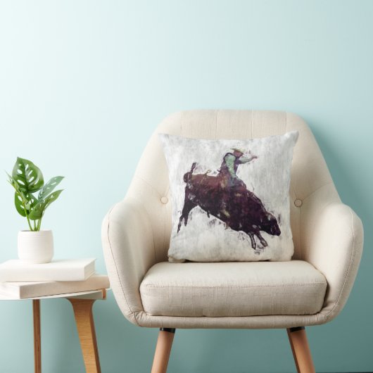 ウエスタンスタイルブルライダーロデオカウボーイ クッション (椅子)