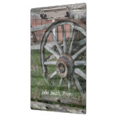 ウエスタンスタイル素朴ワゴンホイールのクリップボード クリップボード (左)