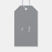 ウエスタンスタイル素朴ワゴンホイールギフトラベル ギフトタグ (裏面)