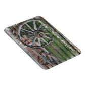 ウエスタンスタイル素朴ワゴンホイールフレキシブル磁石 マグネット (右側)