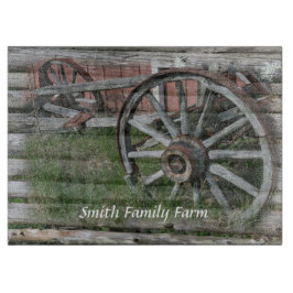 ウエスタンスタイル素朴ワゴンホイール切削盤 カッティングボード