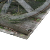 ウエスタンスタイル素朴ワゴンホイール切削盤 カッティングボード (角)