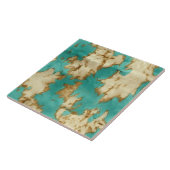 ウエスタンターコイズクリームコウィド タイル (側面)