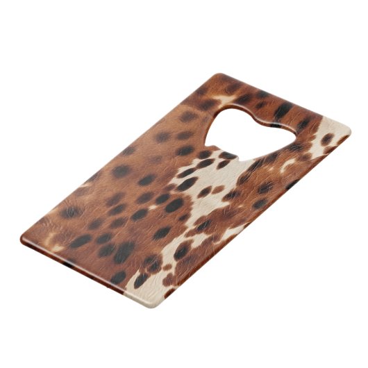 ウエスタンターコイズ クレジットカード栓抜き (裏面アングル)