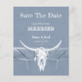 ウエスタンダスティブルーホワイト素朴バジェット動揺して (正面)