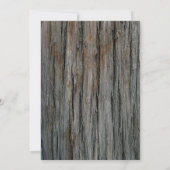 ウエスタンツリーバーク結婚式招待状 招待状 (裏面)