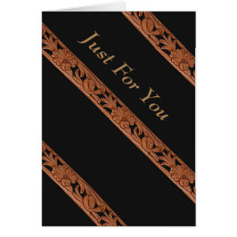 ウエスタンツードレザーベルトプリント