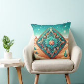 ウエスタンツーリドレザープリント南西スタイル クッション (椅子)