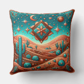 ウエスタンツーリドレザープリント南西スタイル クッション (裏面)