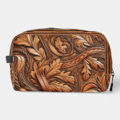 ウエスタンツーリドレザープリント ドップキット (正面)