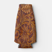 ウエスタンツーリドレザープリント ボトルクーラー (正面)