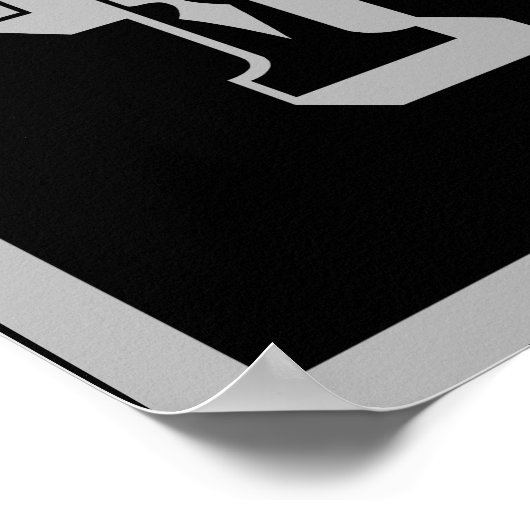 ウエスタンティンショップサイン ポスター (角)