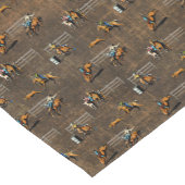 ウエスタンテーブルランナーロデオデザインブラウン ショートテーブルランナー (コーナー)