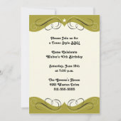 ウエスタンデザインパーティの招待状 招待状 (正面)