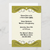 ウエスタンデザインパーティの招待状 招待状 (正面/裏面)