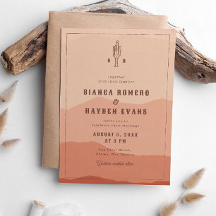 ウエスタンデザートカボホウェスタン結婚ズ 招待状