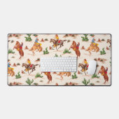 ウエスタンデスクマット デスクマット (キーボード&マウス)