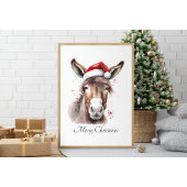ウエスタンドンキークリスマス ウォールアート