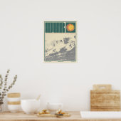 ウエスタンハイドロダイナミック研究サーフポスター ポスター (キッチン)