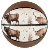 ウエスタンハイランドカウボーイ バスケットボール (正面)