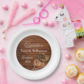 ウエスタンハットとラッソの卒業党 ペーパープレート (パーティー)