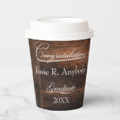 ウエスタンハットとラッソの卒業党 紙コップ (正面)