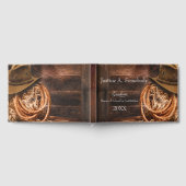 ウエスタンハットとラッソの卒業式パーティー ゲストブック (全面)