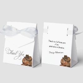 ウエスタンハットとラッソの卒業式パーティー フェイバーボックス