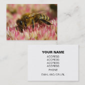 ウエスタンハニービーマクロ 名刺 (正面/裏面)