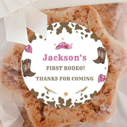 ウエスタンハロウィーン誕生日サンキュークラス ラウンドシール