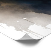 ウエスタンバッファローアートプリントポスター ポスター (角)