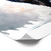 ウエスタンバッファローアートプリントポスター ポスター (角)