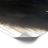 ウエスタンバッファローアートプリントポスター ポスター (角)