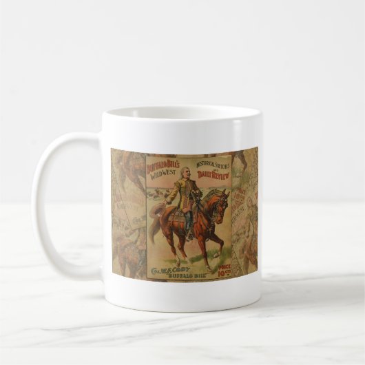 ウエスタンバッファロービルワイルドウェスト コーヒーマグカップ (左)